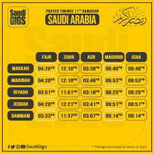 prayer time jeddah